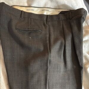 Pierre Cardin Charcoal Checkered Pants